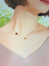 Amami gold®×Sunshine Gold　白蝶真珠7mm  K18イエローゴールドペンダント159