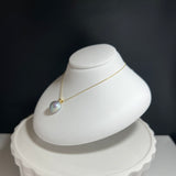 奄美の輝き®×虹珠　マベ真珠 9mm K18イエローゴールドペンダント1921