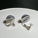 奄美の輝き®×虹珠　マベ真珠  12mm Pt900巻イヤリング2208