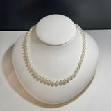 Na･chura　無核真珠5ｍｍ シルバーネックレス2531