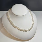 Na･chura　無核真珠5ｍｍ シルバーネックレス2531