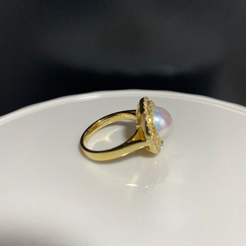 マベパール18金指輪4.8gk18刻印しっかりあり！