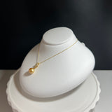 Amami gold®×Sunshine Gold　白蝶真珠7mm  K18イエローゴールドペンダント398