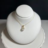 Na･chura　無核真珠7mm K18イエローゴールドペンダント464