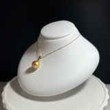 Amami gold®×Green Gold　白蝶真珠8mm  K18イエローゴールドペンダント987