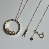 Na･chura　無核真珠 3mm K18イエローゴールドペンダント2007