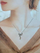 Na･chura　無核真珠 3mm K18ホワイトゴールドペンダント1270