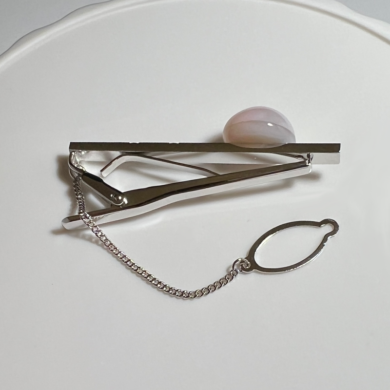 奄美の輝き®×桜珠　マベ真珠 13mmシルバータイホルダー77