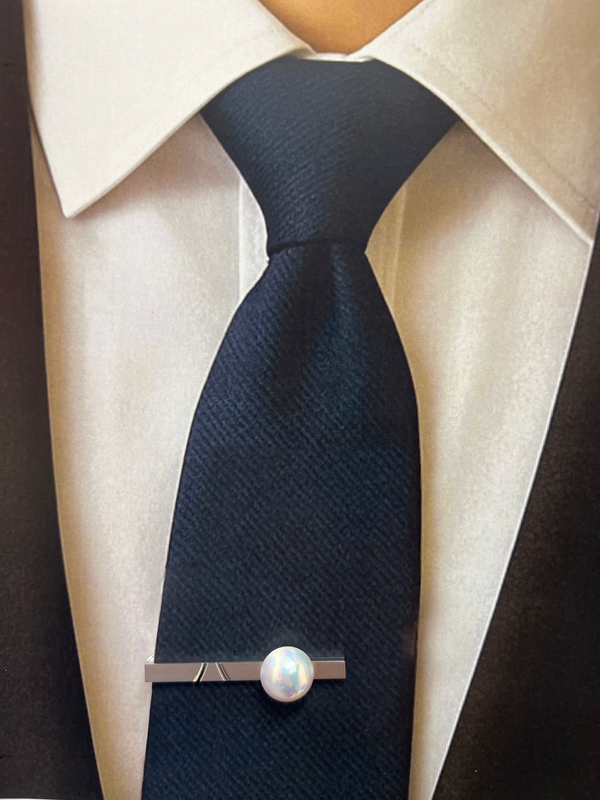 奄美の輝き®×桜珠　マベ真珠 13mmシルバータイホルダー77