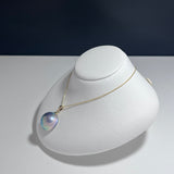 奄美の輝き®×虹珠　マベ真珠 15mm K18イエローゴールドペンダント495