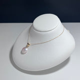 奄美の輝き®×桜珠　マベ真珠 9mmK18イエローゴールドペンダント508