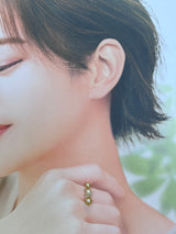 Amami gold®×Sunshine Gold　白蝶真珠6mm  K18イエローゴールドリング724