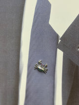 奄美の輝き®×虹珠　マベ真珠 マーキス型 シルバー巻タック1465