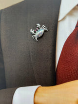 奄美の輝き®×虹珠　マベ真珠 マーキス型 シルバー巻タック1465