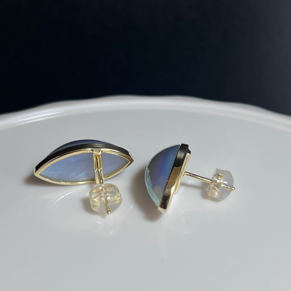 マベパールピアス Jewel closet by L&Co. ピアス K18 マベパール レディース