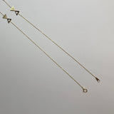 Amami gold®×Sunshine Gold　白蝶真珠9-7ｍｍ K18イエローゴールドネックレス2150
